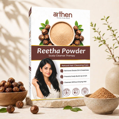 Reetha Powder for Hair | Natural Soapnut Hair Wash & Chemical-Free Cleanser
