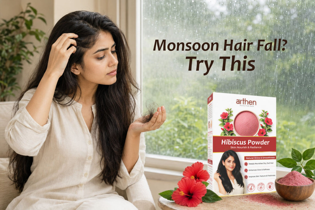 Hair fall after monsoon — hibiscus remedies for seasonal hair shedding