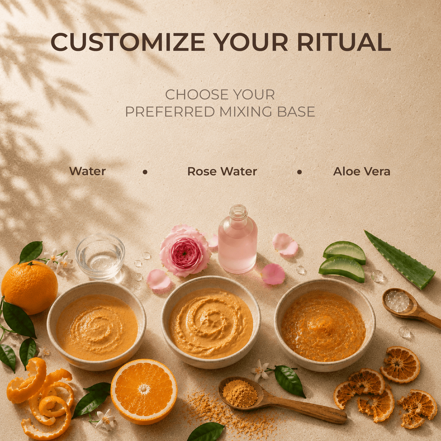 100% pure orange peel powder — no chemicals, naturally rich in vitamin C