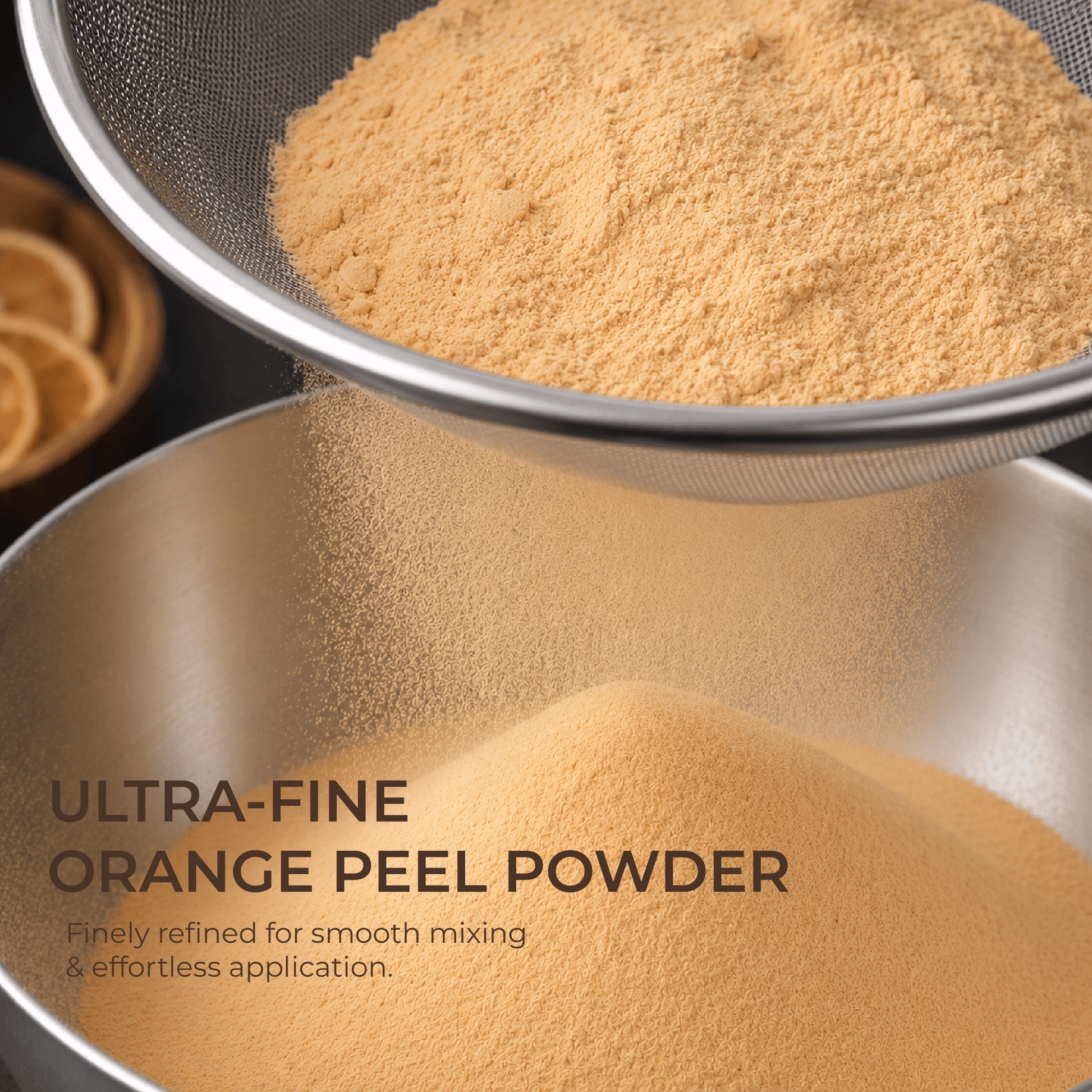How to use orange peel powder face pack — mix with rose water, apply, rinse