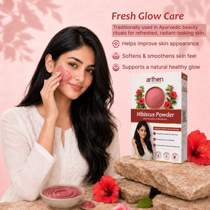 Hibiscus powder benefits for hair growth — gudhal flower nourishment