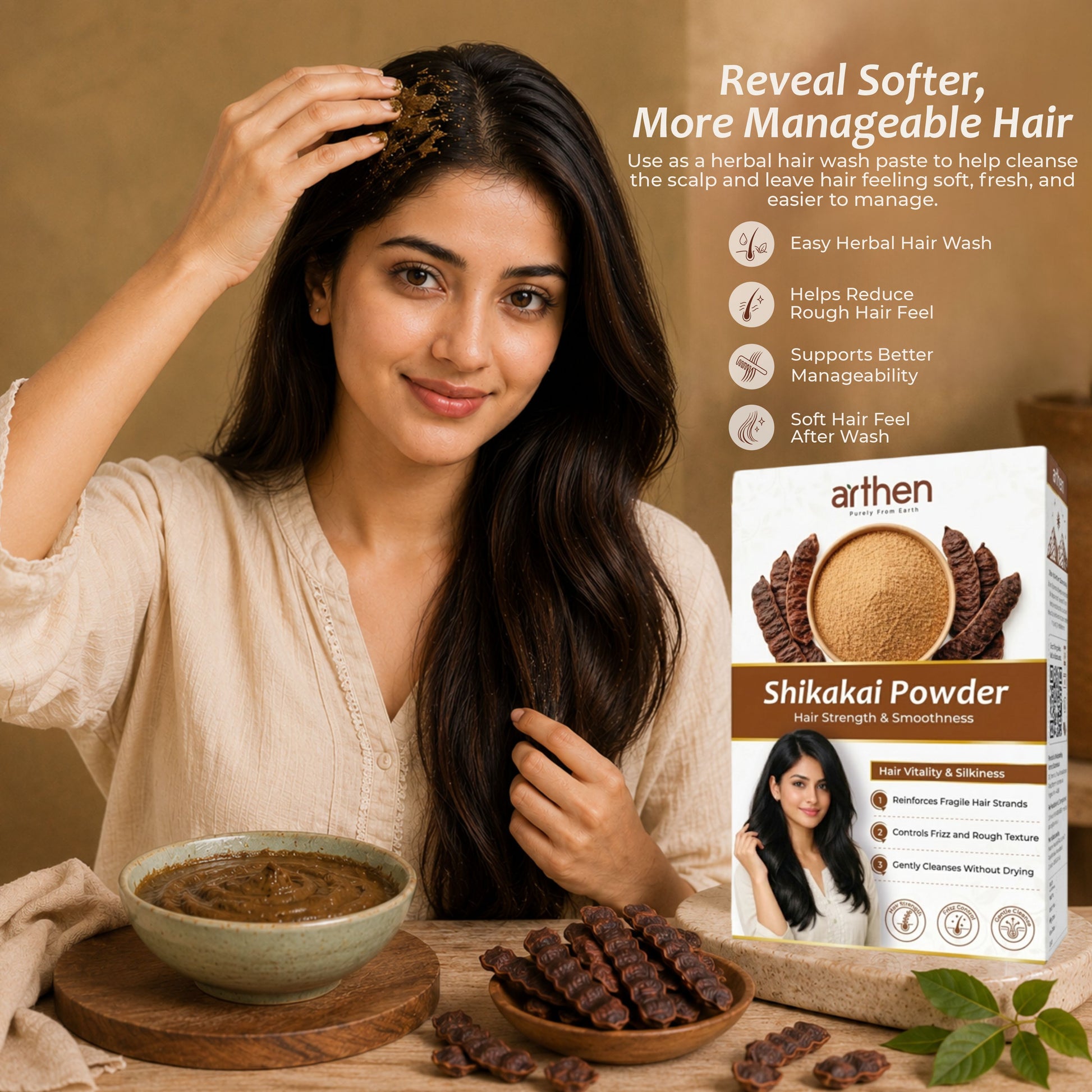 How to use shikakai powder for hair wash — paste preparation guide