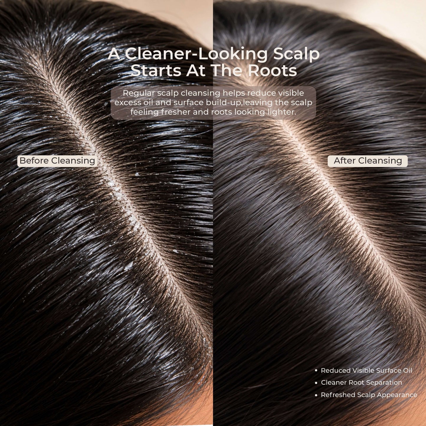 Amla reetha shikakai oily scalp blend — stronger cleansing ratio