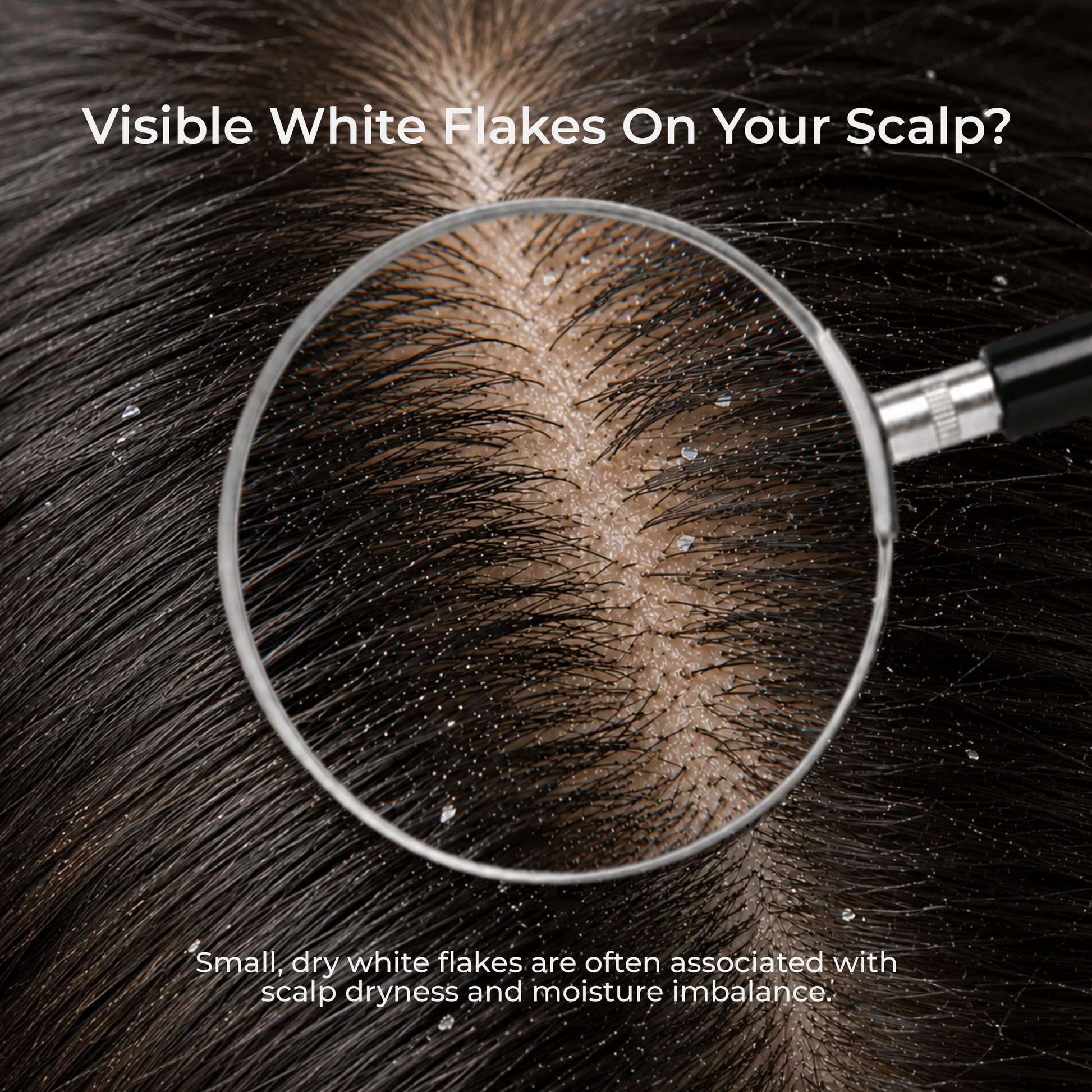 Dry scalp treatment at home — gentle herbal cleanser without stripping