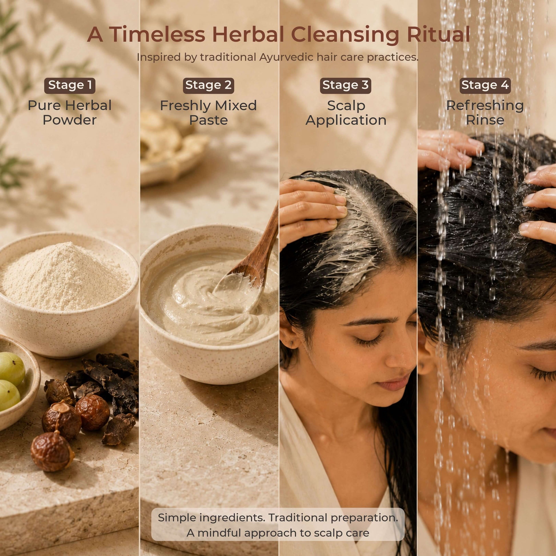 Oily scalp home remedy — natural saponins control excess oil